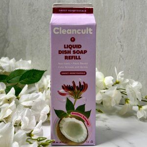 Cleancult Liquid Dish Soap Refill Sweet Honeysuckle - 16 fl oz